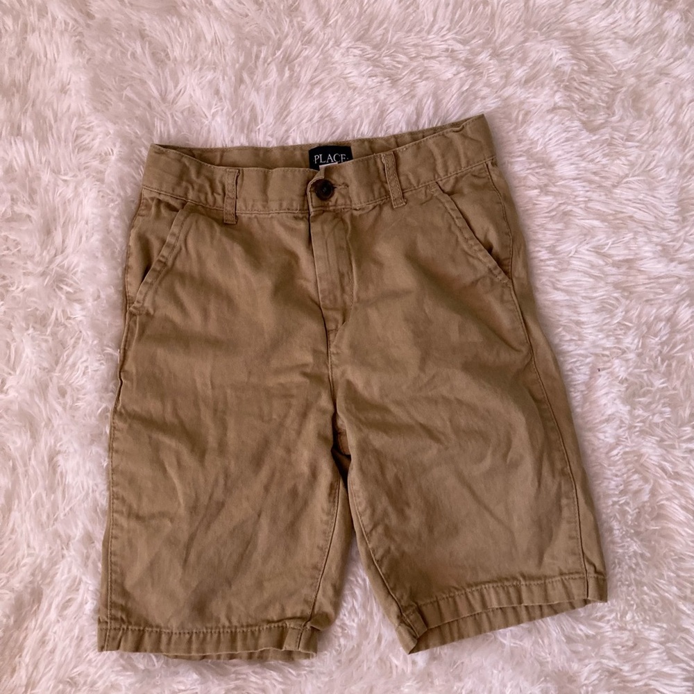 Boys khaki shorts